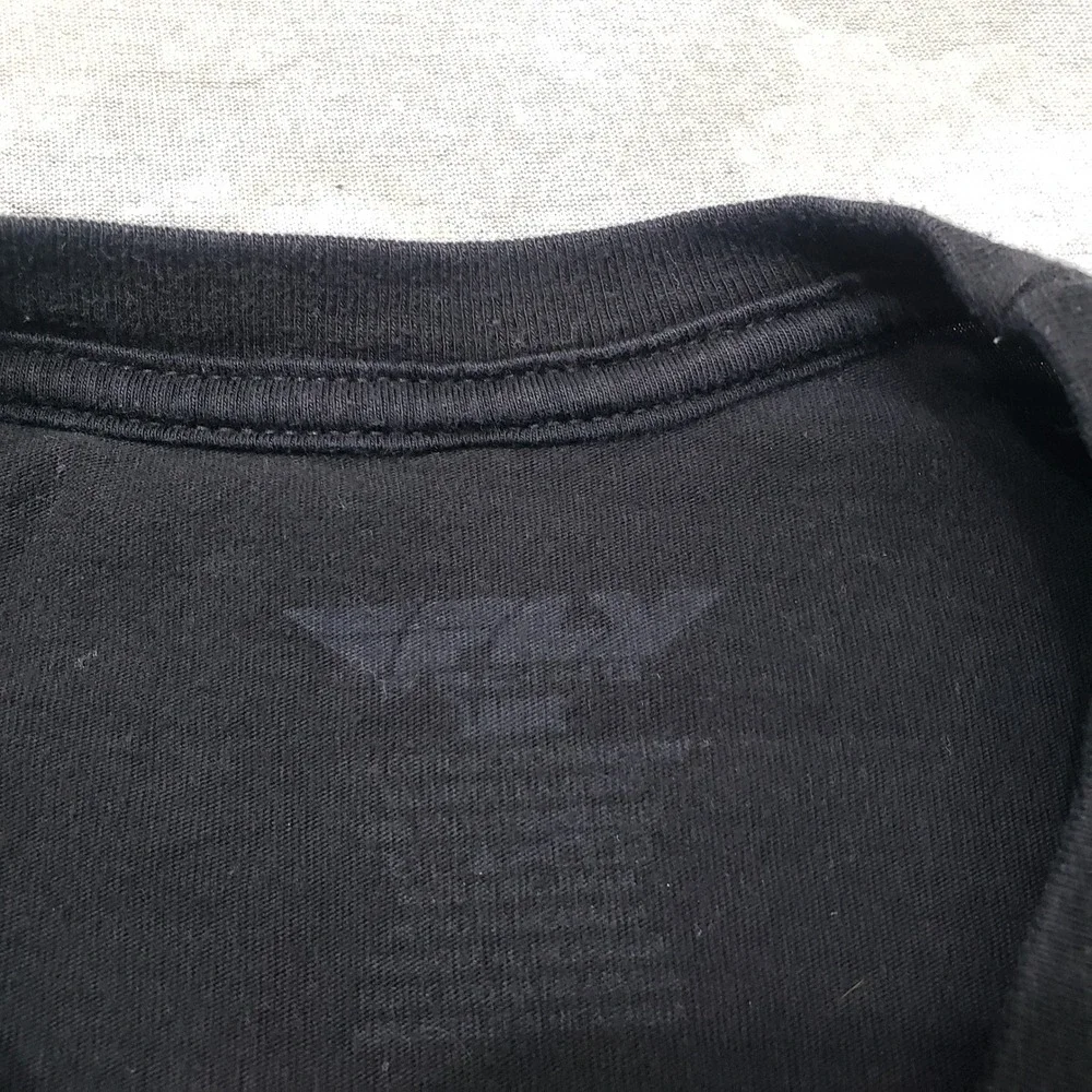 Fly Racing Shirt Mens Medium Black Short Sleeve Motorcross